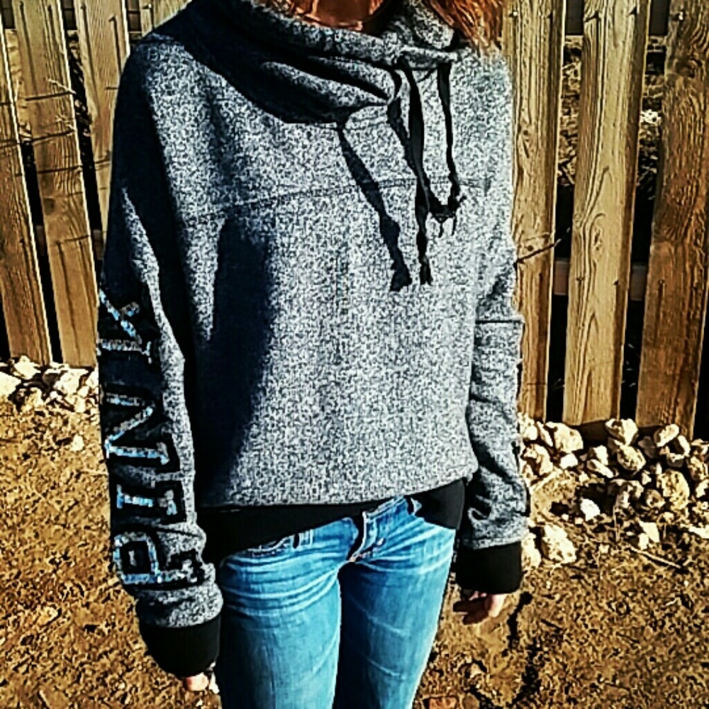 Victoria's Secret sparkly rhinestone sweater!